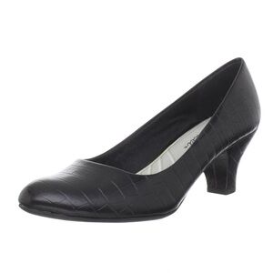 Easy Street Women's Fabulous Pump,Black Croco